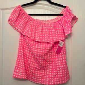Lilly Pulitzer off the shoulder top